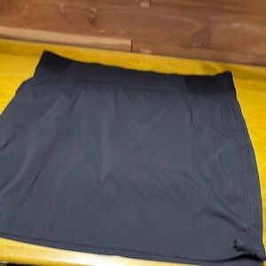 Black Athletic Skort